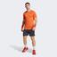 Adidas Mens Tennis Freelift Tee - Red - thumbnail image 5