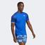 Adidas Mens Melbourne Raglan Tee - Lucid Blue - thumbnail image 2