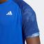 Adidas Mens Melbourne Raglan Tee - Lucid Blue - thumbnail image 4