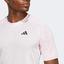 Adidas Mens Melbourne Raglan Tee - Clear Pink - thumbnail image 5