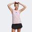 Adidas Womens Melbourne Tennis Tank - Clear Pink - thumbnail image 1