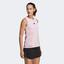 Adidas Womens Melbourne Tennis Tank - Clear Pink - thumbnail image 4