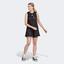 Adidas Womens Melbourne Tennis Dress - Black/Multicoloured - thumbnail image 1