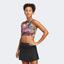 Adidas Womens Tennis Crop Top - Multicolour - thumbnail image 1