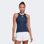 Adidas Womens Tennis Racerback Tank - Collegiate Navy - thumbnail image 1
