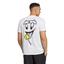 Adidas Mens Pop Graphic Tennis Tee - White - thumbnail image 2