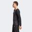 Adidas Mens Paris Longsleeve Tee - Carbon/Black - thumbnail image 4
