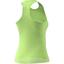 Adidas Womens Fall Club Tank - Pulse Lime - thumbnail image 2