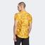 Adidas Mens Paris Freelift Tee - Bold Gold - thumbnail image 3