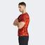 Adidas Mens Paris Freelift Tee - Preloved Red - thumbnail image 4