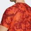 Adidas Mens Paris Freelift Tee - Preloved Red - thumbnail image 6