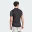 Adidas Mens HEAT.RDY FreeLift Polo T-Shirt - Black - thumbnail image 2