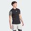 Adidas Mens HEAT.RDY FreeLift Polo T-Shirt - Black - thumbnail image 3