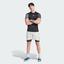 Adidas Mens HEAT.RDY FreeLift Polo T-Shirt - Black - thumbnail image 4