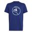 Adidas Boys Category Tennis Tee - Blue - thumbnail image 1