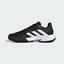 Adidas Mens Courtjam Control Clay Tennis Shoes - Core Black/Cloud White - thumbnail image 6