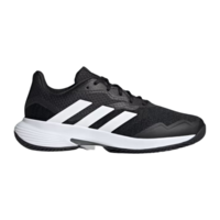 Adidas Mens Courtjam Control Clay Tennis Shoes - Core Black/Cloud White