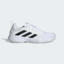 Adidas Mens Barricade 13 Tennis Shoes -White Core Black - thumbnail image 1