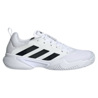 Adidas Mens Barricade 13 Tennis Shoes -White Core Black