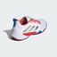 Adidas Mens Barricade Tennis Shoes - Cloud White/Bright Royal
