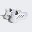 Adidas Womens Barricade Tennis Shoes - Cloud White/Silver Metallic - thumbnail image 5