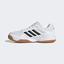 Adidas Kids Speedcourt Indoor Court Shoes - Cloud White/Core Black - thumbnail image 6