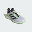 Adidas Mens Adizero Ubersonic 4.1 Tennis Shoes - Cloud White/Aurora Black - thumbnail image 4