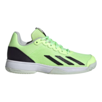 Adidas Kids Courtflash Tennis Shoes - Green Spark