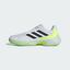 Adidas Mens Courtjam Control 3 Tennis Shoes - Cloud White/Lucid Lemon - thumbnail image 6