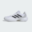 Adidas Mens Courtjam Control 3 Tennis Shoes - Cloud White/Core Black - thumbnail image 6