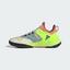 Adidas Mens Adizero Ubersonic 4.1 Tennis Shoes - Off White/Lucid Lemon - thumbnail image 6