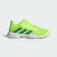 Adidas Kids Barricade Tennis Shoes - Lucid Lemon/Arctic Fusion - thumbnail image 1