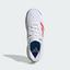 Adidas Kids Adizero Ubersonic 4 Tennis Shoes - Cloud White/Bright Red - thumbnail image 2