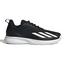 Adidas Mens Courtflash Speed Tennis Shoes - Core Black/Cloud White - thumbnail image 1