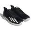 Adidas Mens Courtflash Speed Tennis Shoes - Core Black/Cloud White - thumbnail image 3