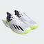 Adidas Mens Courtflash Speed Tennis Shoes - Cloud White/Lucid Lemon - thumbnail image 4