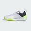 Adidas Mens Courtflash Speed Tennis Shoes - Cloud White/Lucid Lemon - thumbnail image 6