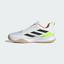 Adidas Womens AvaFlash Tennis Shoes - Cloud White/Lucid Lemon - thumbnail image 4