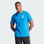 Adidas Mens New York Graphic Tennis T-Shirt - Flash Aqua