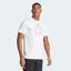 Adidas Mens AEROREADY Tennis Graphic Tee - White/Black - thumbnail image 1
