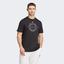 Adidas Mens AEROREADY Tennis Graphic Tee - Black - thumbnail image 3