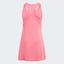 Adidas Girls Spring Club Pleated Tennis Dress - Pink Fusion - thumbnail image 2