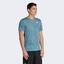 Adidas Mens Tennis Freelift Tee - Arctic Night/Light Aqua