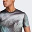 Adidas Mens Printed FreeLift Pro Tee - Black - thumbnail image 5