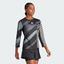 Adidas Womens HEAT.RDY Pro 3/4 Sleeve Top - Black - thumbnail image 4