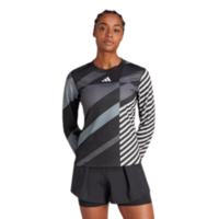 Adidas Womens HEAT.RDY Pro 3/4 Sleeve Top - Black