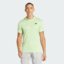 Adidas Mens Tennis Freelift Tee - Green Spark - thumbnail image 1
