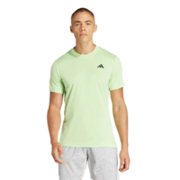 Adidas Mens Tennis Freelift Tee - Green Spark