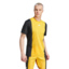 Adidas Mens Paris Pro 3D Rib Tee - Yellow/Black - thumbnail image 1