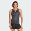 Adidas Womens Club Tennis Graphic Tank - Black - thumbnail image 1